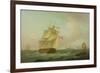 British Man-O'-War-Thomas Whitcombe-Framed Giclee Print