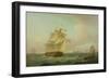 British Man-O'-War-Thomas Whitcombe-Framed Giclee Print