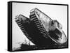 British Mark IV Tank of WWI First Used in August 1917 and Served in the Battles of Messines-null-Framed Stretched Canvas