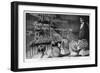 British Means Pluck London Schoolchildren are Taught About the Dangers of Zeppelins-null-Framed Art Print