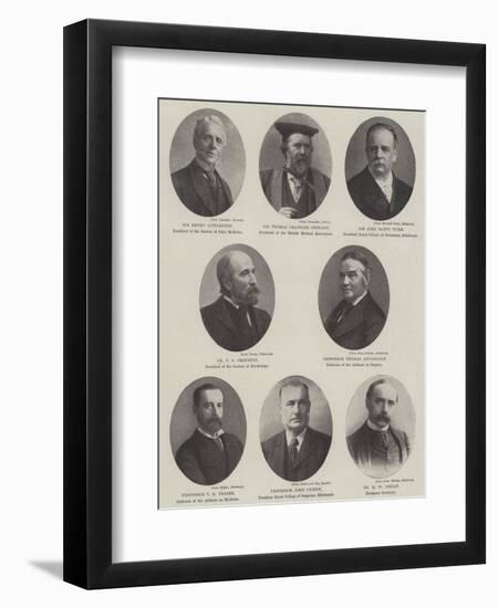 British Medical Association in Edinburgh-null-Framed Premium Giclee Print