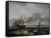 British Men of War and Other Shipping off Portsmouth Harbour, 1829-Thomas Luny-Framed Stretched Canvas