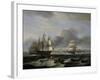 British Men of War and Other Shipping off Portsmouth Harbour, 1829-Thomas Luny-Framed Giclee Print