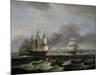 British Men of War and Other Shipping off Portsmouth Harbour, 1829-Thomas Luny-Mounted Giclee Print