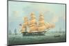 British Merchantman Ship-Samuel Walters-Mounted Premium Giclee Print