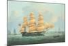 British Merchantman Ship-Samuel Walters-Mounted Premium Giclee Print