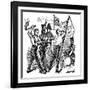 British Military Discipline, 19th Century-null-Framed Giclee Print