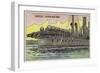 British Minelayer, 1906-null-Framed Giclee Print