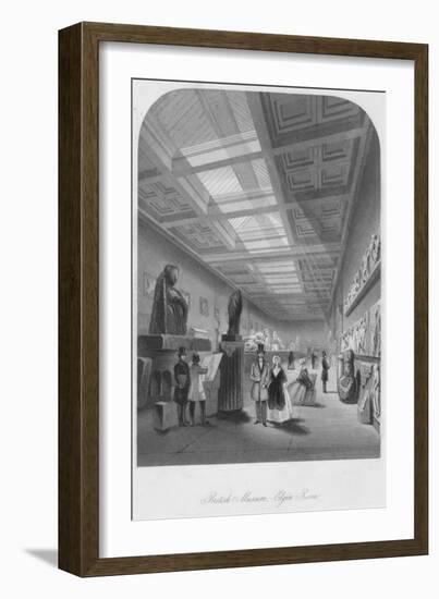 'British Museum, - Elgin Room', c1841-Henry Melville-Framed Giclee Print