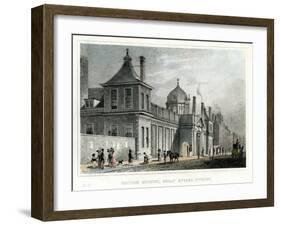 British Museum, Great Russell Street, London, 19th Century-null-Framed Giclee Print