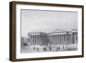 British Museum, Holborn, London, 1852-Henry Adlard-Framed Giclee Print