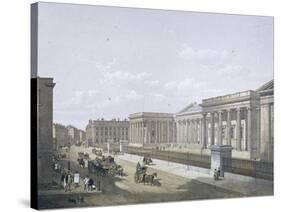 British Museum, Holborn, London, 1852-William Simpson-Stretched Canvas