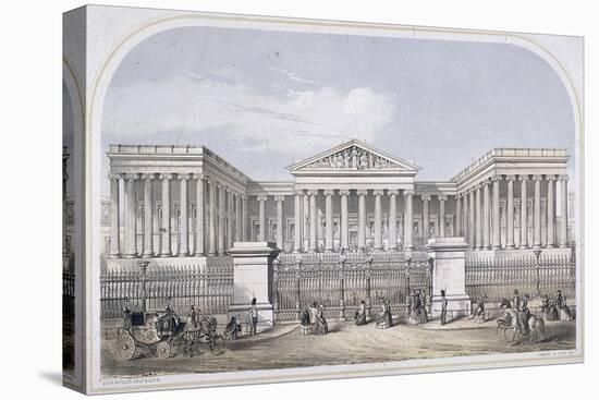 British Museum, Holborn, London, 1853-Augustus Butler-Stretched Canvas