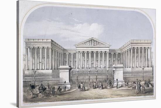 British Museum, Holborn, London, 1853-Augustus Butler-Stretched Canvas