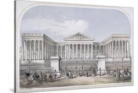 British Museum, Holborn, London, 1853-Augustus Butler-Stretched Canvas
