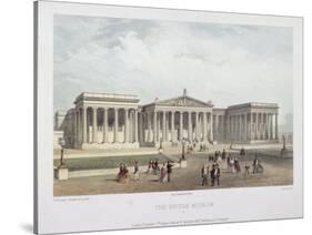 British Museum, Holborn, London, 1854-Jules Louis Arnout-Stretched Canvas