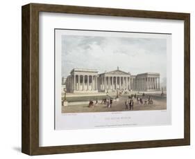 British Museum, Holborn, London, 1854-Jules Louis Arnout-Framed Giclee Print