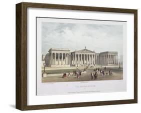 British Museum, Holborn, London, 1854-Jules Louis Arnout-Framed Giclee Print