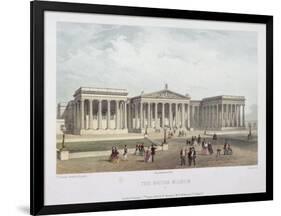 British Museum, Holborn, London, 1854-Jules Louis Arnout-Framed Giclee Print