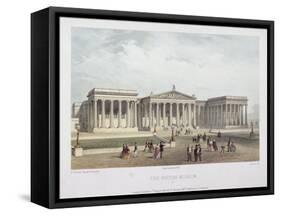 British Museum, Holborn, London, 1854-Jules Louis Arnout-Framed Stretched Canvas