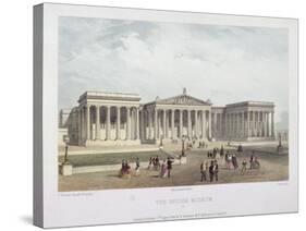 British Museum, Holborn, London, 1854-Jules Louis Arnout-Stretched Canvas