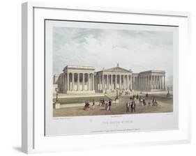 British Museum, Holborn, London, 1854-Jules Louis Arnout-Framed Giclee Print