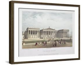 British Museum, Holborn, London, 1854-Jules Louis Arnout-Framed Giclee Print