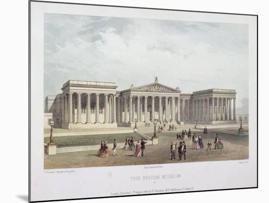 British Museum, Holborn, London, 1854-Jules Louis Arnout-Mounted Giclee Print