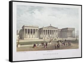 British Museum, Holborn, London, 1854-Jules Louis Arnout-Framed Stretched Canvas
