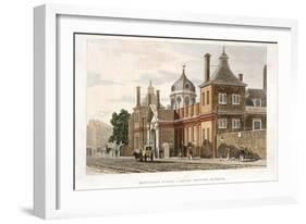 British Museum, Holborn, London, C1810-Rudolph Ackermann-Framed Giclee Print