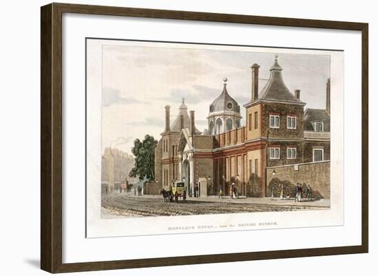 British Museum, Holborn, London, C1810-Rudolph Ackermann-Framed Giclee Print