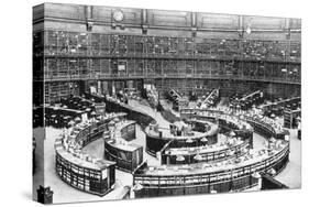 British Museum Reading Room, London, UK-null-Stretched Canvas