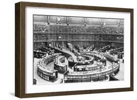 British Museum Reading Room, London, UK-null-Framed Photographic Print