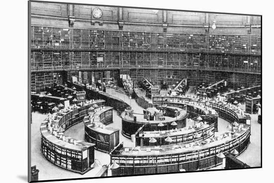 British Museum Reading Room, London, UK-null-Mounted Photographic Print