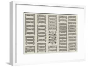 British Naval and Military Medals-null-Framed Giclee Print