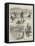 British Naval Officers in Morocco, a Day Ashore at Tetuan-Godefroy Durand-Framed Stretched Canvas