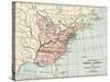 British North American Colonies in 1776-null-Stretched Canvas