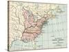 British North American Colonies in 1776-null-Stretched Canvas