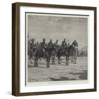 British Officers at Peshawur-Richard Caton Woodville II-Framed Giclee Print