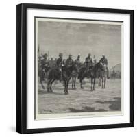 British Officers at Peshawur-Richard Caton Woodville II-Framed Giclee Print