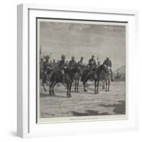 British Officers at Peshawur-Richard Caton Woodville II-Framed Giclee Print