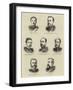 British Officers Engaged in the Zulu and Afghan Wars-null-Framed Giclee Print