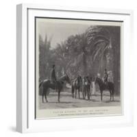 British Officers of the 11th Soudanese-null-Framed Giclee Print