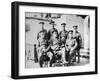 British Officers on Prison Ship 'Royal Edward' Moored Just Off Southend, November 1914-null-Framed Giclee Print