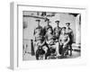 British Officers on Prison Ship 'Royal Edward' Moored Just Off Southend, November 1914-null-Framed Giclee Print