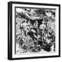 British or Australian Soldiers Taking Shelter at Gallipoli During World War I-Robert Hunt-Framed Photographic Print