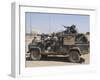 British Paratroopers on Patrol in their Land Rover-Stocktrek Images-Framed Photographic Print