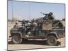 British Paratroopers on Patrol in their Land Rover-Stocktrek Images-Mounted Photographic Print