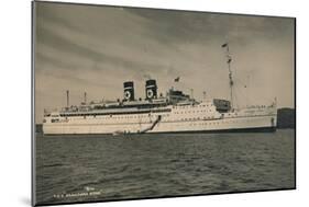 British Passenger Ship Ss Arandora Star of the Blue Star Line, 1936-null-Mounted Photographic Print