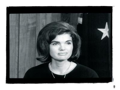 Art print POSTER Canvas Jackie Kennedy Standing With Janet Auchincloss 